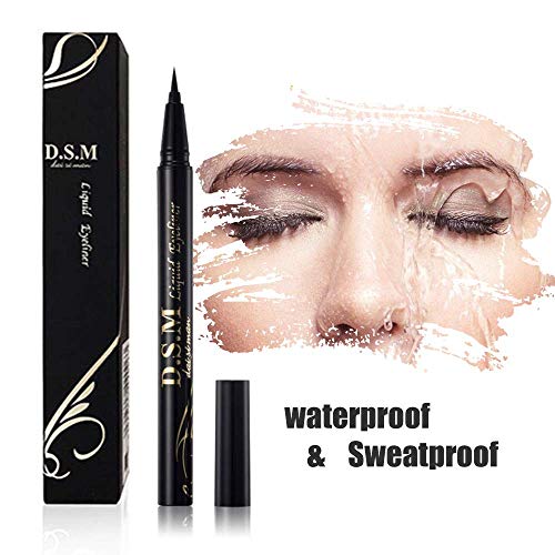 Waterproof Liquid Eyeliner Pen - Long Lasting & Smudgeproof, 2 Pack