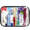 Women's Travel Toiletry Kit with 13 TSA-Compliant Essentials