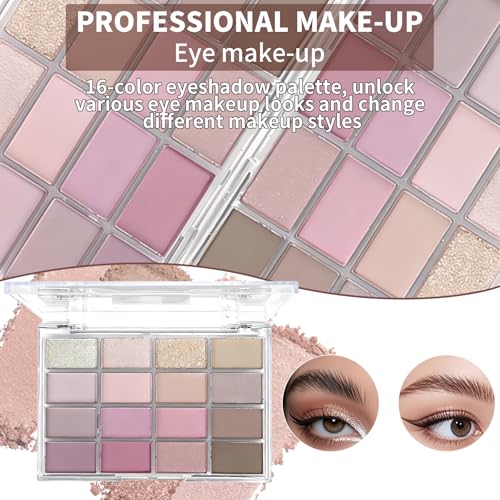 All-in-One Makeup Kit for Women and Teens - Complete Cosmetic Set with Foundation, Eyeshadow, Lip Gloss & Brushes