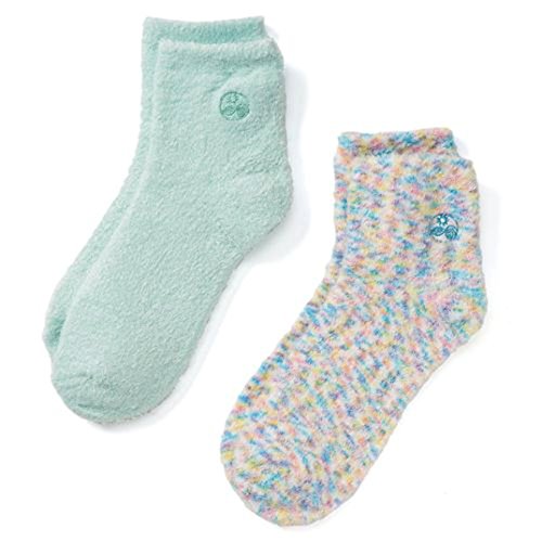 Earth Therapeutics Aloe Vera Infused Moisturizing Socks - 2 Pair Pack