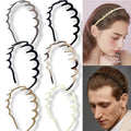 6-Pack Shark Teeth Headbands for Women – Non-Slip Hair Bands