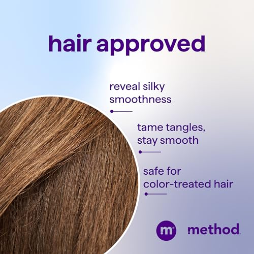 Method Moisturizing Conditioner, Simply Nourish with Shea Butter, Coconut, and Rice Milk Scent Notes, Paraben and Sulfate Free, 13.5 oz (Pack of 3)