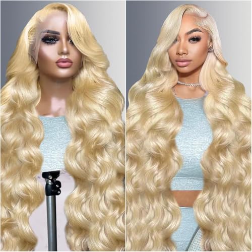 28 Inch 613 Lace Front Wig Human Hair 200 Density 13x6 Body Wave