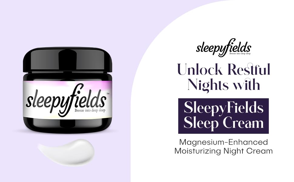 SLEEPY FIELDS Enhanced Moisturizing Sleep Cream