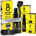 Beard Club Derma Roller 540 Titanium Needles with Spray & Case