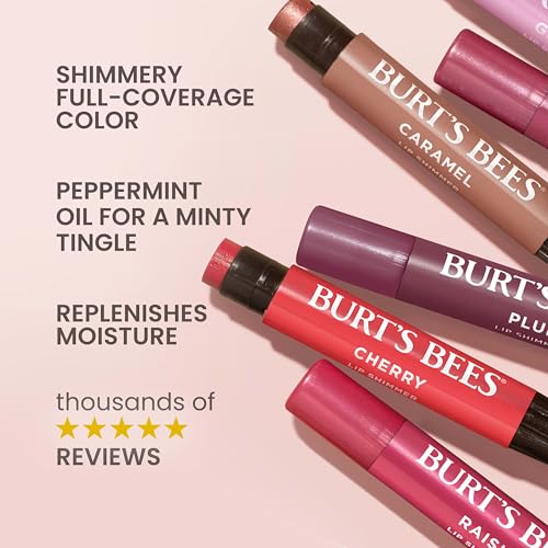 Burt's Bees Lip Shimmer Nude 3-Pack - Tinted Lip Balm
