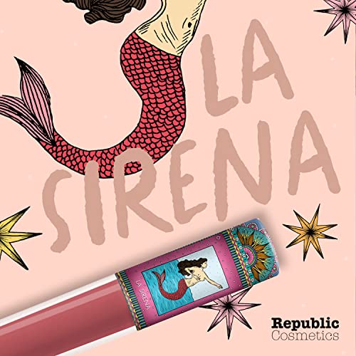 YuYa La Sirena Matte Liquid Lipstick - Long-Lasting