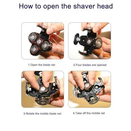Replacement Shaver Heads Blades Compatible with Freebird Shaver Pack of 2pcs