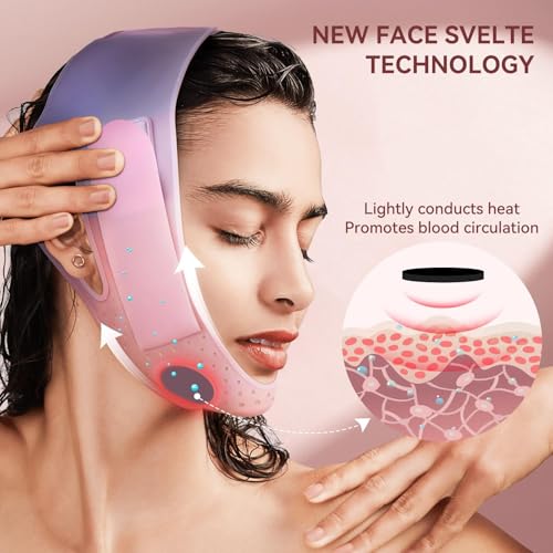 V-Line Chin Mask - Soft Silicone Face Lifting Strap for Women