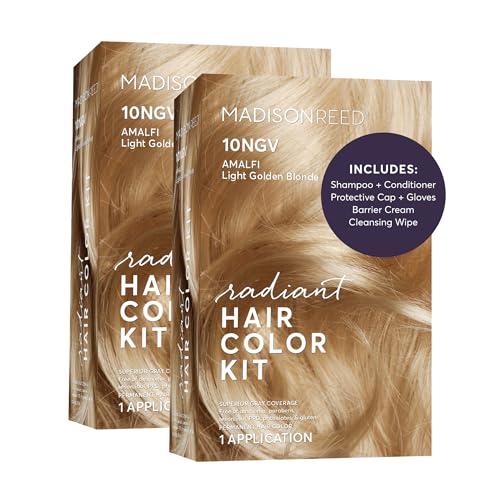 Madison Reed Radiant Hair Color Kit - 10NGV Light Golden Blonde