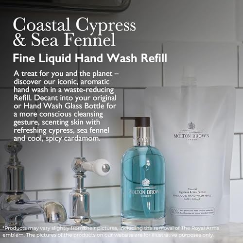 Molton Brown Coastal Cypress & Sea Fennel Fine Liquid Hand Wash Refill 13.5 fl. oz.