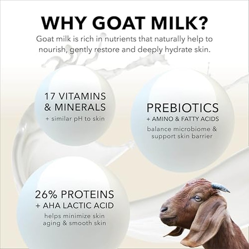 Dionis Goat Milk Hand Cream – Moisturizing Lotion, 1 oz (Pack of 6)