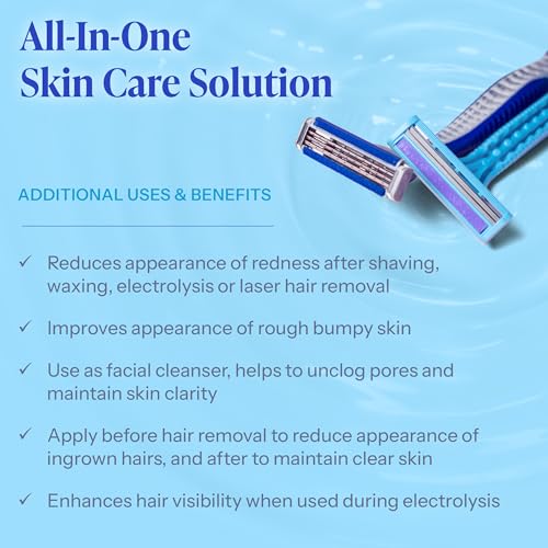 Tend Skin Solution for Unsightly Razor Bumps, Ingrown Hair and Razor Burns, Post Shaving and Waxing Toner for Men and Women, Made in USA, 16 Oz