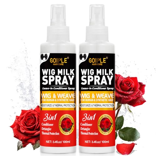 Goiple Wig Milk Spray - 2PCS Leave-In Conditioner & Detangler