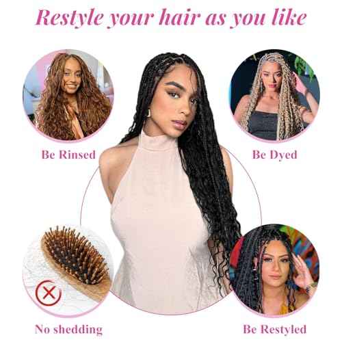 Human Braiding Hair Water Wave Boho Braids Human Hair Bulk Human Hair for Braiding 100g 2Bundle/Pack No Weft Bundles for Braiding Micro Human Braiding Hair for Boho Braids (26 Inch)