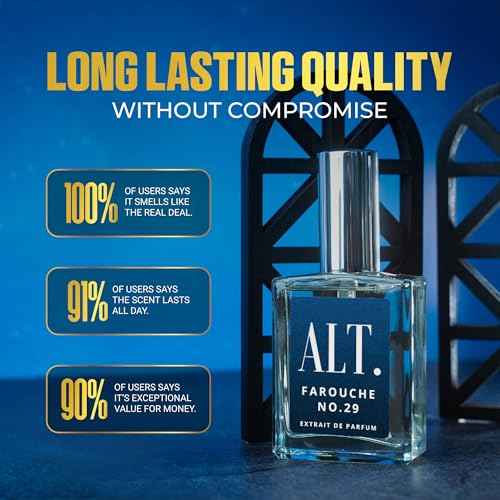 ALT. FRAGRANCES Farouche No. 29 Extrait de Parfum for Men Inspired by Perfume, 60ml