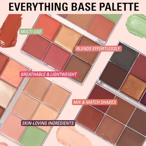 Revolution Everything Base Face Palette - Vegan Multi-Use Contour & Highlight Kit