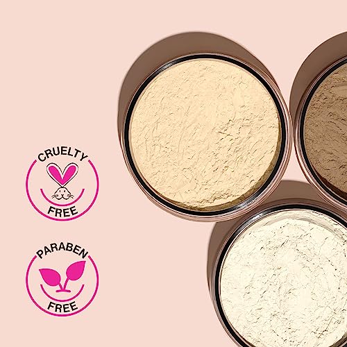 wet n wild Photo Focus Loose Baking Setting Powder, Highlighter Makeup, Suitable for All Skin Tones, Banana