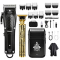 KEMEI Professional Hair Clipper & Beard Trimmer Set for Men