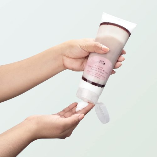 100% PURE Nourishing Body Cream Coconut Lotion Luxurious Dry Skin Hydration & Replenishment, Natural Anti-Aging Moisturizer & Skincare for All Skin Types Women & Men - Vegan - 8 oz