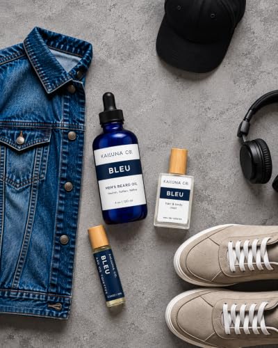 Bleu for Men Perfume Roll-On with Essential Oils 10 ml - Kailuna Co. Variation: Bleu for Men