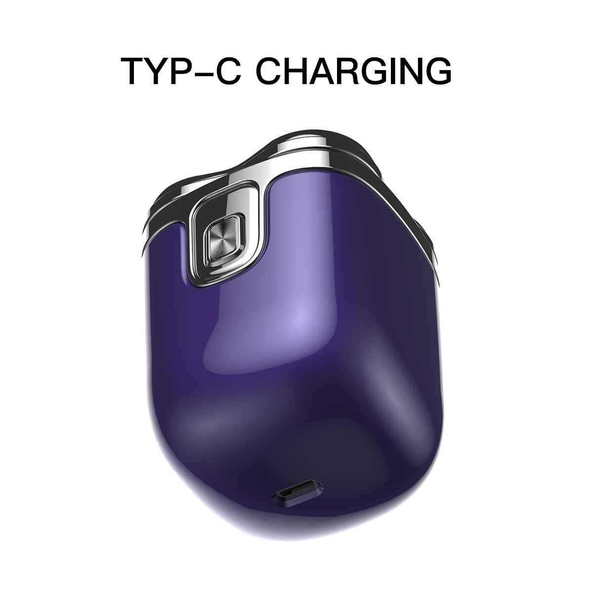 4-Blade Rotary Shaver for Men - Waterproof Electric Razor for Head Shaving & Face, Wet/Dry USB-C Rechargeable with LED Display, Detachable Trimmer Heads for Bald Men & Sensitive Skin