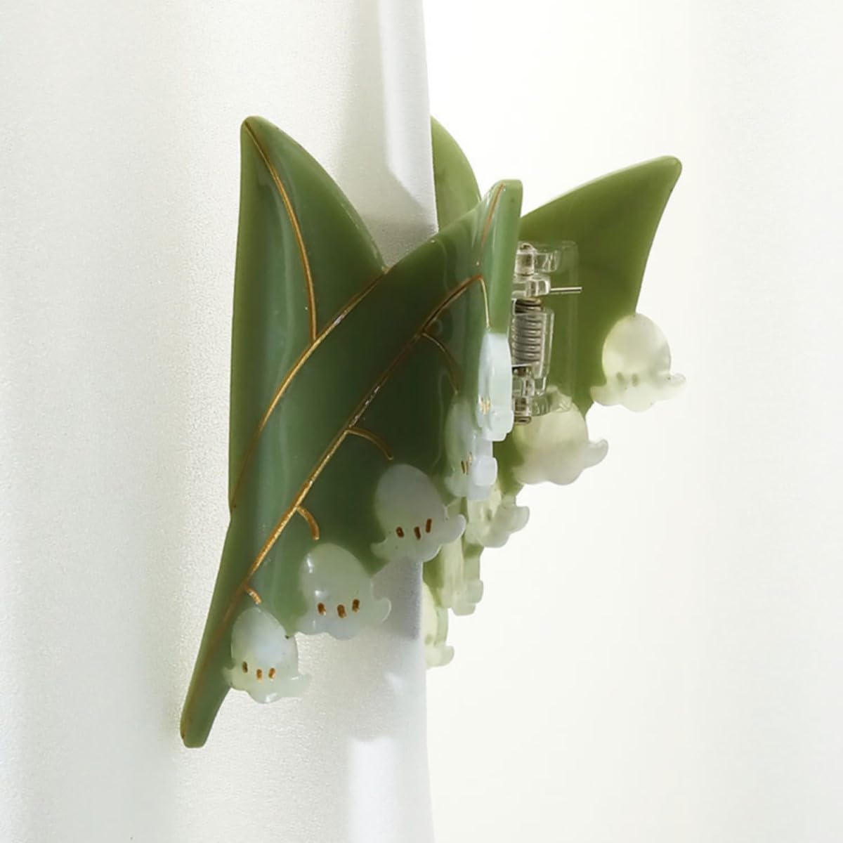 Lily of The Valley Hair Clip,Acetate Claw Clips,Hair Clips for Women