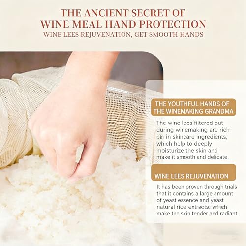 Sake Lees Hydrating Hand Mask Treatment for Dry & Rough Skin - 300g