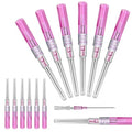 20G Piercing Needles Set - 6pcs Hollow Catheter Needles for Body Jewelry