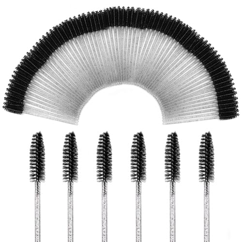 Disposable Mascara Wands 300Pcs | Eyelash Brushes Applicators for Lash Extensions & Brows