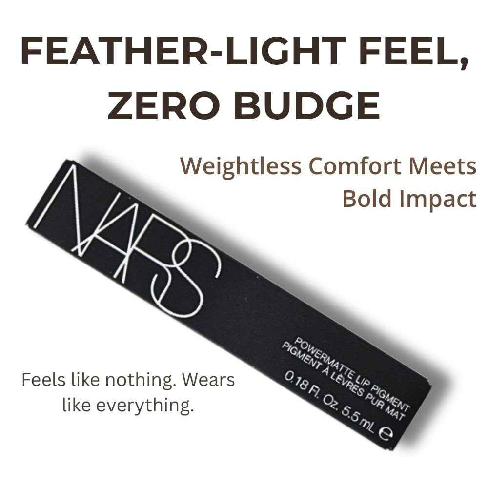 Nars Powermatte Lip Pigment Potency and Precision Matte Yet - Light My Fire