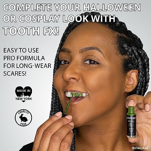 Mehron Tooth FX Black Temporary Tooth Paint for Halloween