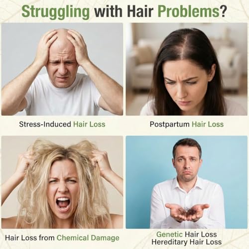 Hair Growth Serum Roll On 20ml | Plant-Based, Fast-Absorbing