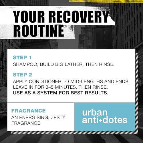 Tigi Bed Head Urban Anti+dotes Recovery Shampoo Damage Level 2, 25.36-Ounce(pack of 1),750 milliliters