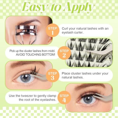 Cluster Eyelash Extensions Kit - DIY Manga Lashes