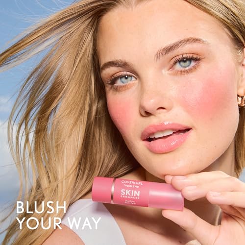 COVERGIRL TruBlend Skin Enhancer Blush Balm Stick, Toasted Chai