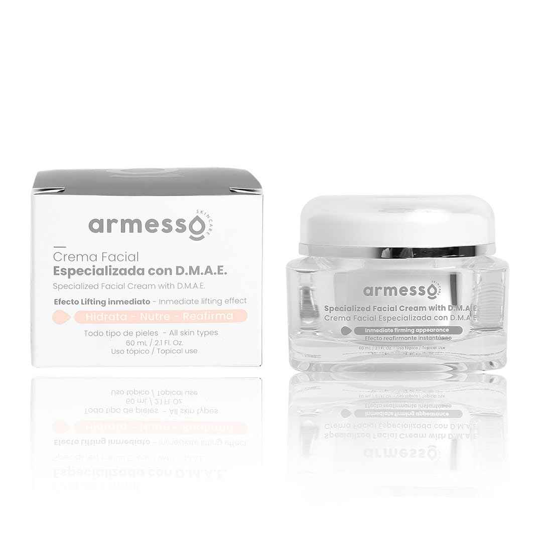 Armesso - Specialized Facial Cream With D.M.A.E. Moisturizing and nourishin, Provides an immediate firming effect - 2 Oz (60 Ml) |