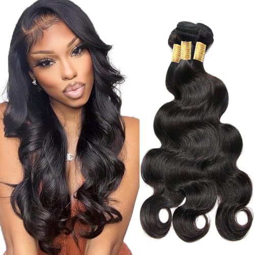 Brazilian Body Wave Human Hair Bundles 12-34 Inch