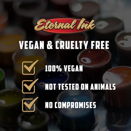 Vibrant Red Tattoo Ink - 1 oz Fade-Resistant & Vegan Formula