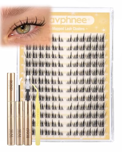 Mavphnee Short Manga Lash Clusters Kit 8-13MM - DIY Eyelash Extensions