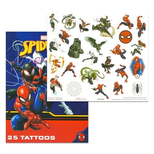 Superhero Temporary Tattoos Bundle - 150 Pcs Party Favors