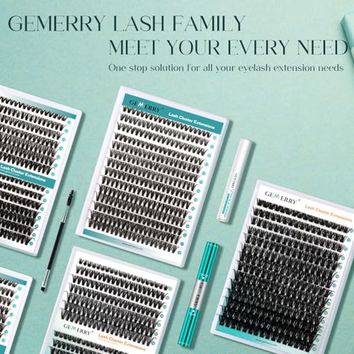 GEMERRY Lash Glue Remover - Fast Acting Eyelash Extension Remover