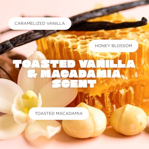 Cake Beauty Finishing Touch Hair and Body Mist, Toasted Vanilla & Macadamia Scent- Fine Fragrance Mist ? Infused with Argan Oil and Vitamin E 2 Pack