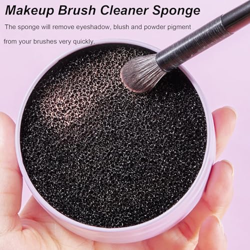 Makeup Brush Cleaner Sponge 2 Pack – Quick Color Change