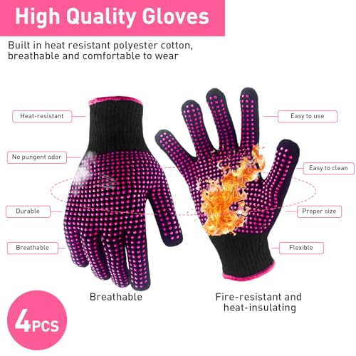 Heat Resistant Gloves for Hair Styling & Sublimation