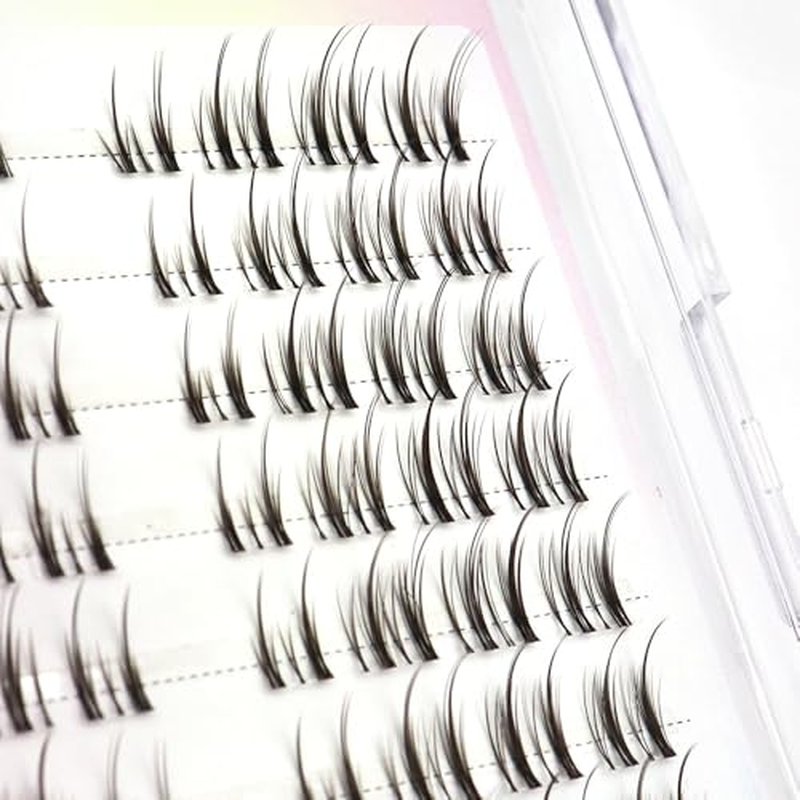 3D Volume Lash Extensions 80 Clusters Mixed Sizes 9-12mm C Curl