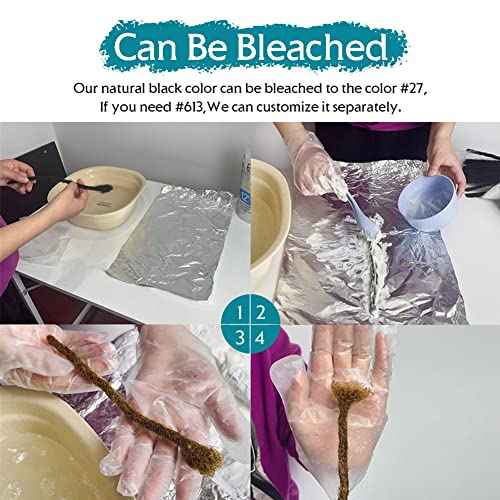 0.6cm 14inch 20 Stands 100% Real Human Hair Dreadlock Extensions For Men/Women Full Head Handmade Permanent Loc Extensions Bundles Can Be Dyed Bleached Curled and Needles