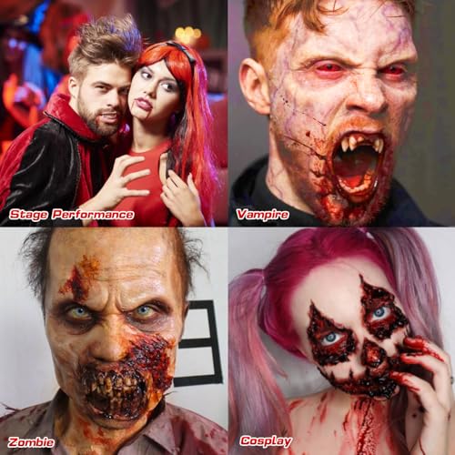 Halloween Fake Blood Makeup Kit – SFX Special Effects Set