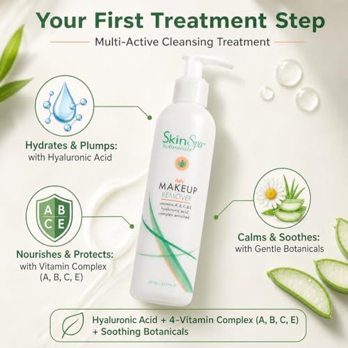 Gentle Hydrating Makeup Remover for Sensitive Skin - 8 oz | SkinSpa