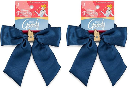 Goody Ouchless XL Scrunchie Bow - Disney Princess, Cinderella - Hair Accessories for Men, Women, Boys & Girls - Style With Ease & Keep Your Hair Secured for All-Day Comfort - For All Hair Types